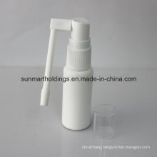 White PP Medicine Oral Sprayer Pump with PE Bottle